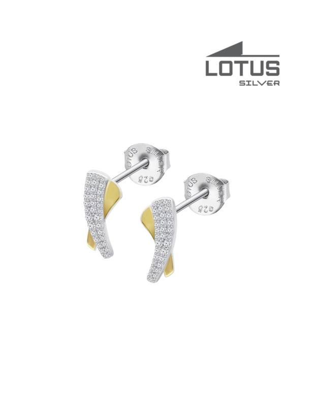 LOTUS SILVER EARRINGS